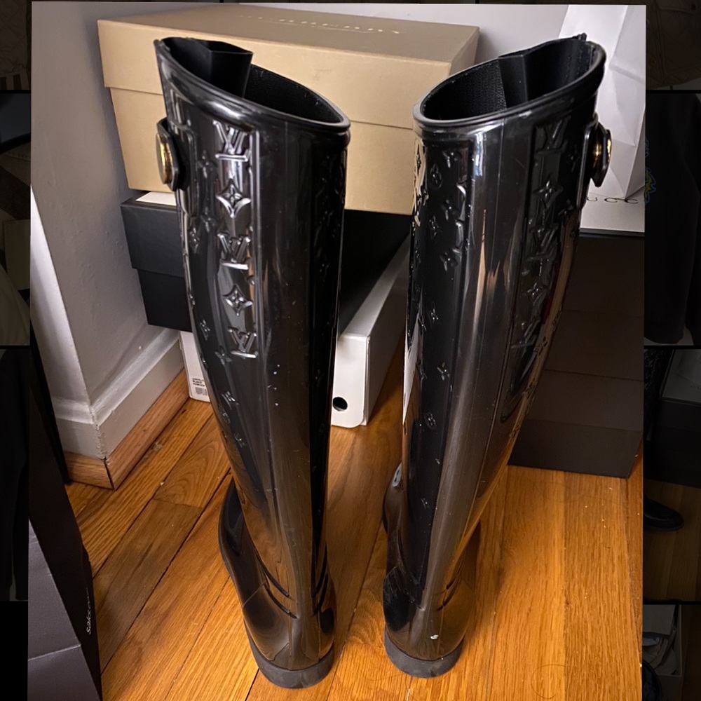 Authentic Louis Vuitton Rainboots - Picture 2 of 4